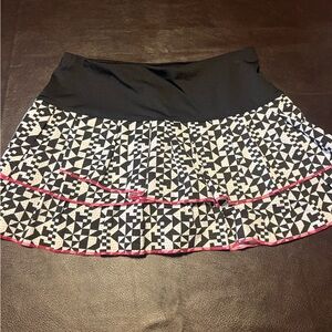 Pattern Tennis Skirt